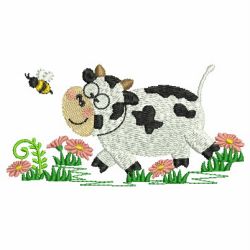 Country Cows 04 machine embroidery designs