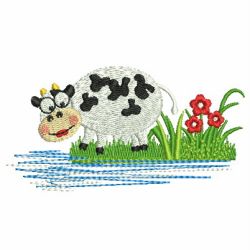 Country Cows 10 machine embroidery designs