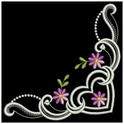 Colorful Daisy Corners 09(Md) machine embroidery designs