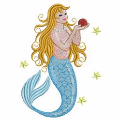 Beautiful Mermaid 01(Lg) machine embroidery designs