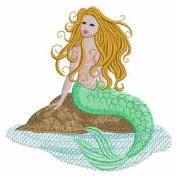 Beautiful Mermaid 02(Sm) machine embroidery designs