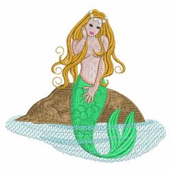 Beautiful Mermaid 05(Md) machine embroidery designs