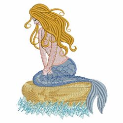 Beautiful Mermaid 06(Lg) machine embroidery designs