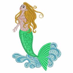 Beautiful Mermaid 07(Md) machine embroidery designs