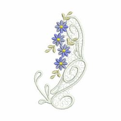 Heirloom Colorful Daisy 05 machine embroidery designs