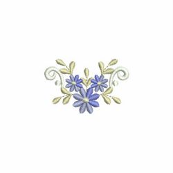 Heirloom Colorful Daisy 06 machine embroidery designs