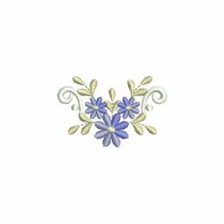 Heirloom Colorful Daisy 06 machine embroidery designs