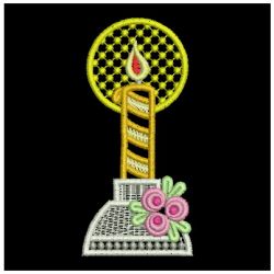 FSL Rose Candles 05 machine embroidery designs