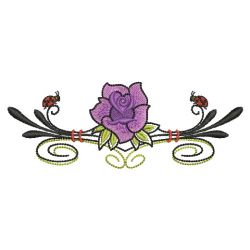 Artistic Roses 03(Sm) machine embroidery designs