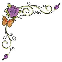 Artistic Roses 06(Lg) machine embroidery designs