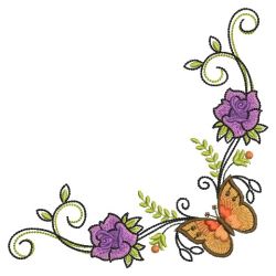 Artistic Roses 09(Md) machine embroidery designs