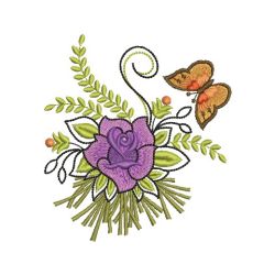 Artistic Roses 12(Lg) machine embroidery designs