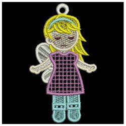 FSL Girls 10 machine embroidery designs