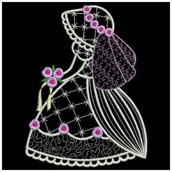 Vintage Sunbonnets Brides 05(Md) machine embroidery designs