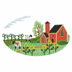 Country Scenery 06(Sm) machine embroidery designs