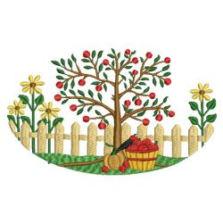 Country Scenery 10(Md) machine embroidery designs