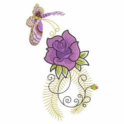Artistic Roses 2 03(Sm) machine embroidery designs