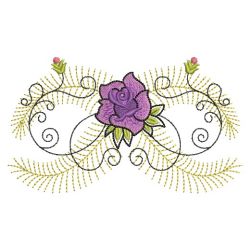 Artistic Roses 2 04(Lg) machine embroidery designs