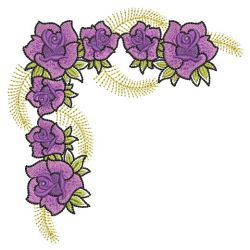 Artistic Roses 2 09(Lg) machine embroidery designs