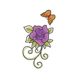 Artistic Roses 2 12(Sm) machine embroidery designs