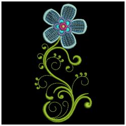 Colorful Flowers 6 03(Sm) machine embroidery designs