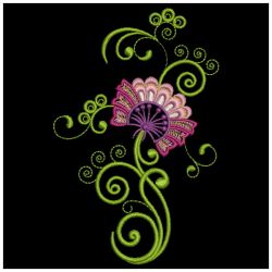 Colorful Flowers 6 07(Md) machine embroidery designs