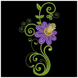 Colorful Flowers 6 11(Sm) machine embroidery designs