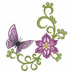 Dancing Butterflies 4 09(Lg) machine embroidery designs