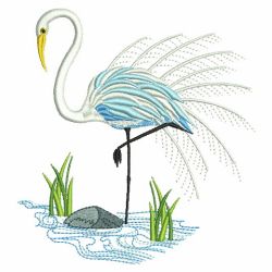 Great Egrets 08(Lg) machine embroidery designs