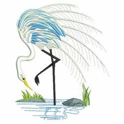 Great Egrets 09(Sm) machine embroidery designs