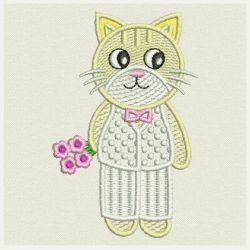 FSL Wedding Cats 07 machine embroidery designs