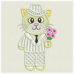 FSL Wedding Cats 10 machine embroidery designs