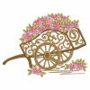 Floral Wheelbarrow 01(Md)