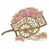 Floral Wheelbarrow 01(Sm)
