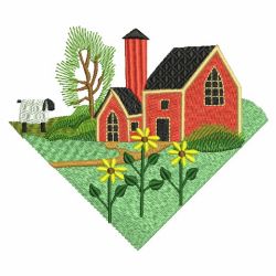 Country Scenery 2 09(Sm) machine embroidery designs