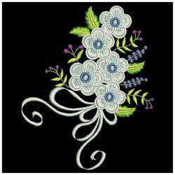 Floral Bouquets 03(Md) machine embroidery designs