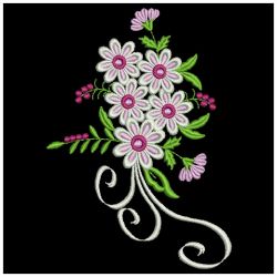 Floral Bouquets 06(Md) machine embroidery designs