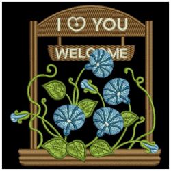 Morning Glory 03(Md) machine embroidery designs