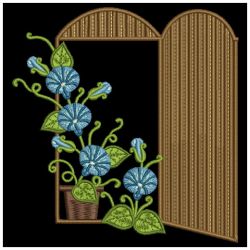 Morning Glory 09(Md) machine embroidery designs