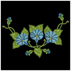 Morning Glory 11(Sm) machine embroidery designs