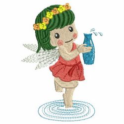 Spring Fairy machine embroidery designs