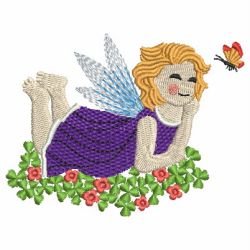 Spring Fairy 06 machine embroidery designs