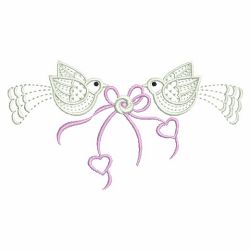 Love Doves 06(Sm) machine embroidery designs