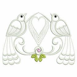 Love Doves 07(Sm) machine embroidery designs