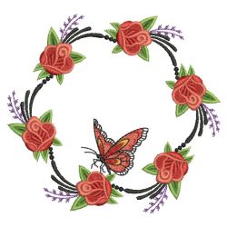 Red Roses Garden 05(Md) machine embroidery designs