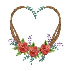 Red Roses Garden 08(Lg) machine embroidery designs