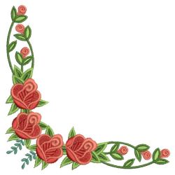 Red Roses Garden 09(Lg) machine embroidery designs
