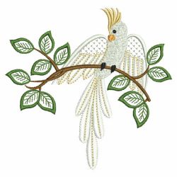 Crested Cockatoo 08(Sm) machine embroidery designs