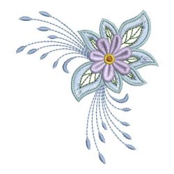 Heirloom Daisies 09 machine embroidery designs