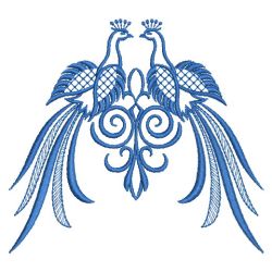 Bluework Birds 10(Lg) machine embroidery designs